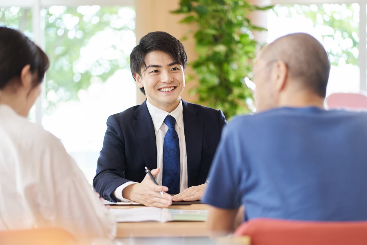 お客様からのヒアリング、および提案シーン